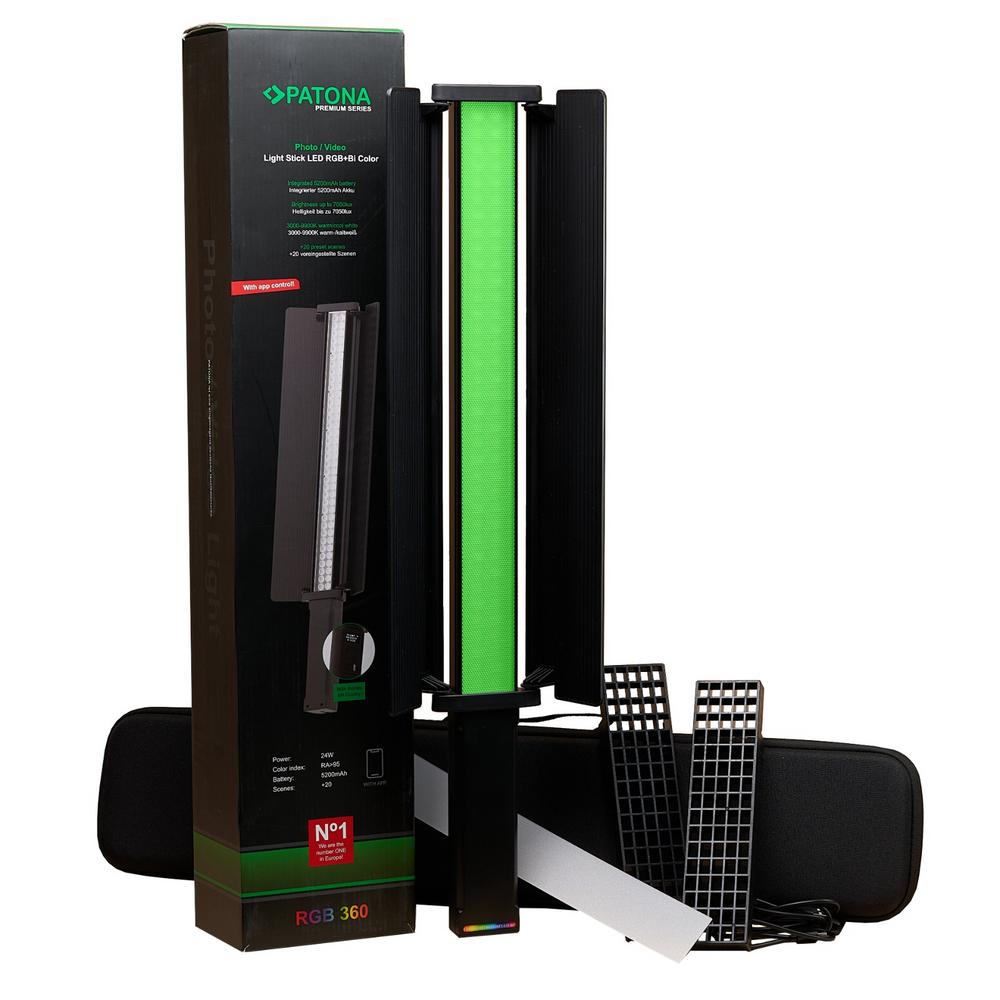 PATONA Premium LED-Stableuchte Schwertleuchte RGB Bi Color mit App Steuerung