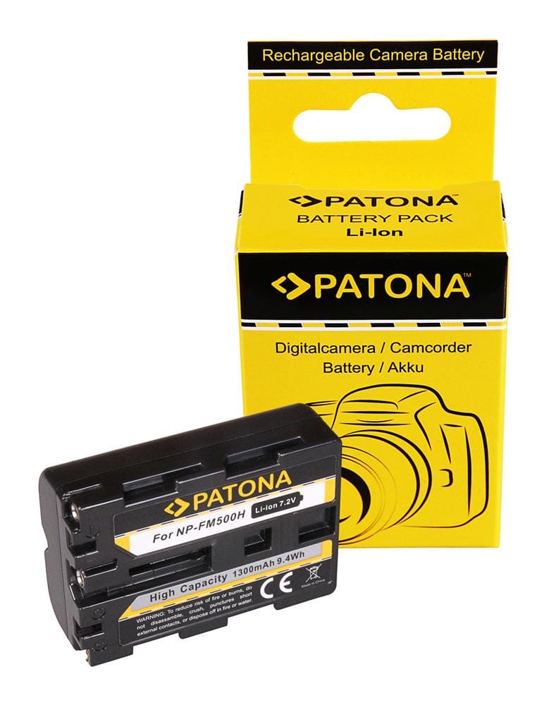 PATONA Akku für Sony NP-FM500H NP-FM500 A900 A700 A300 A200