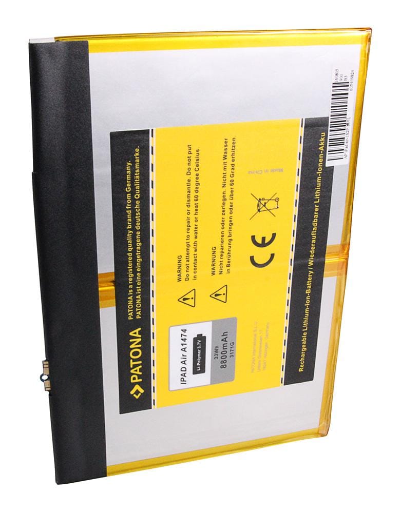 PATONA Akku für Apple iPad 5 iPad Air (A1474 A1475 MD785LL/A) PATONA Akku für Apple iPad 5 iPad Air (A1474 A1475 MD785LL/A)
