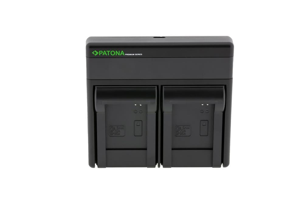 PATONA Premium Dual PD Performance Ladegerät für Samsung BP-70A inkl. USB-C input/output