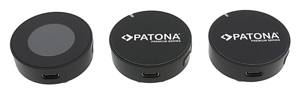 PATONA Premium AI Lavalier‑Mikrofon PTS‑I21S – drahtloses Lavalier‑Set mit zwei Sendern und Empfänger PATONA Premium AI Lavalier‑Mikrofon PTS‑I21S – drahtloses Lavalier‑Set mit zwei Sendern und Empfänger