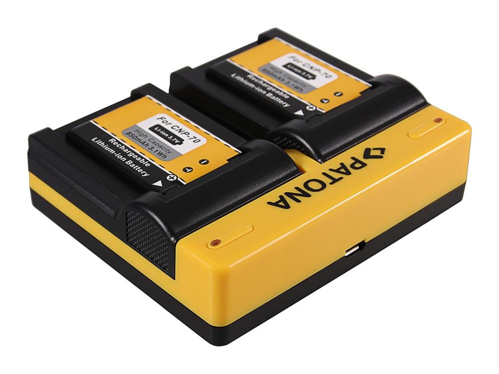 PATONA Dual Ladegerät für Casio NP-70 Exilim EXZ150 EX-Z150 EXZ155 EX-Z155 EXZ250 EX-Z250 inkl. Micro-USB Kabel PATONA Dual Ladegerät für Casio NP-70 Exilim EXZ150 EX-Z150 EXZ155 EX-Z155 EXZ250 EX-Z250 inkl. Micro-USB Kabel