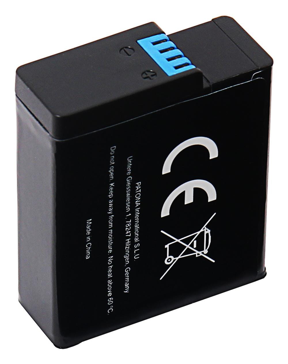 PATONA Premium Akku für GoPro Hero 9 Hero 10 Hero 11 Hero 12 AHDBT901 ADBAT001 ADDBD-211