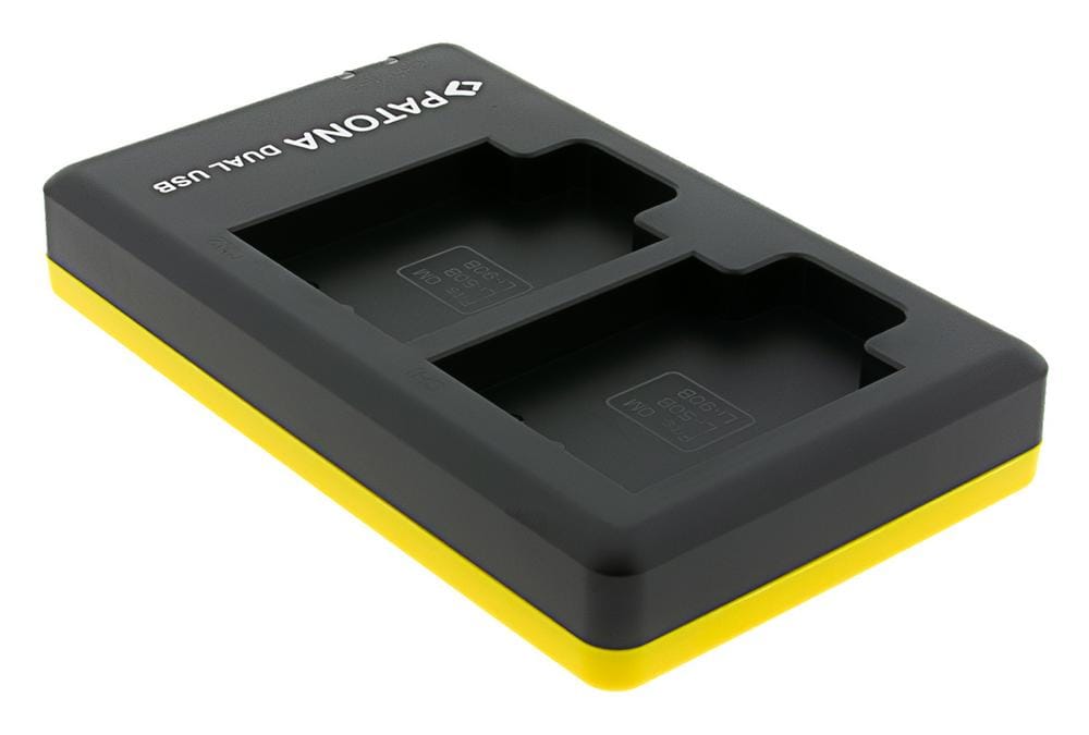 PATONA Dual Schnell-Ladegerät für Olympus Li-50B Li50B inklusive USB-C Kabel PATONA Dual Schnell-Ladegerät für Olympus Li-50B Li50B inklusive USB-C Kabel