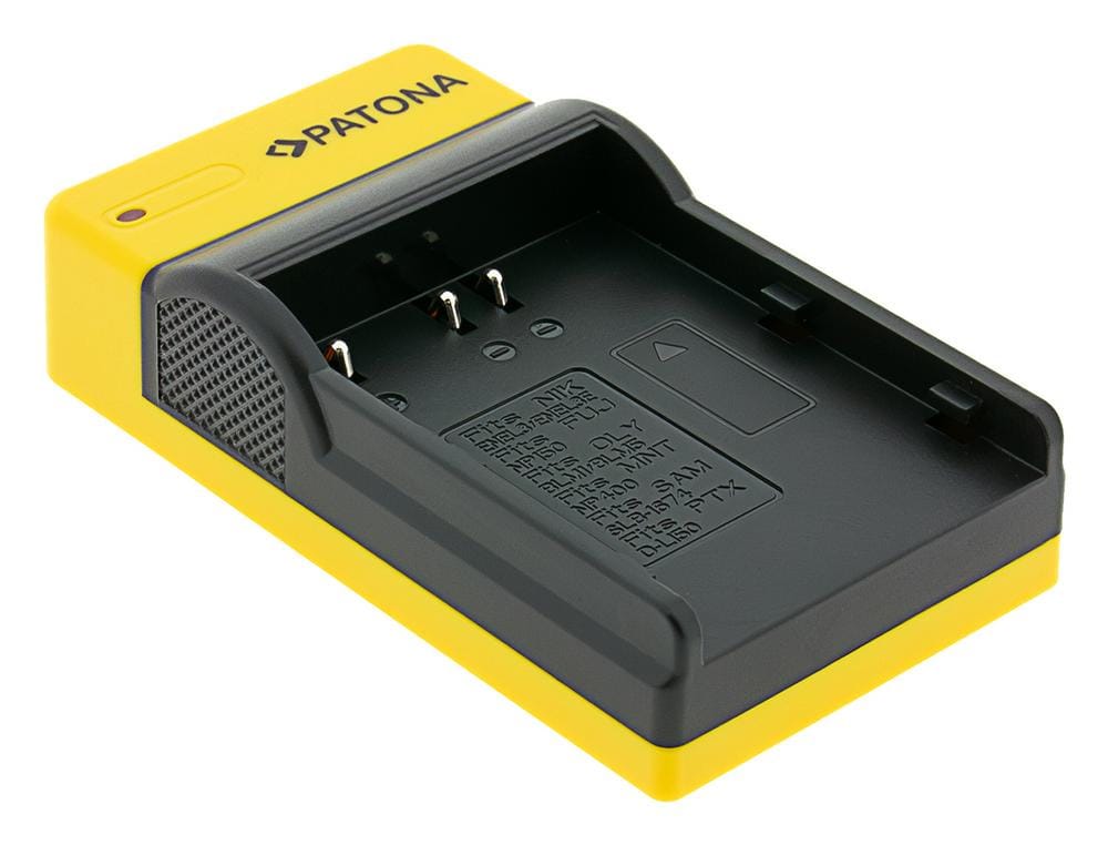 PATONA Slim USB Ladegerät mit USB‑C Input für Nikon EN‑EL3, Konica Minolta Dynax 5D und Dynax 7D PATONA Slim USB Ladegerät mit USB‑C Input für Nikon EN‑EL3, Konica Minolta Dynax 5D und Dynax 7D