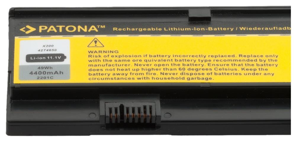 PATONA Akku für IBM X200 X200S 42T4534 42T4535 42T536 42T4538 42T4540 42T4542 PATONA Akku für IBM X200 X200S 42T4534 42T4535 42T536 42T4538 42T4540 42T4542