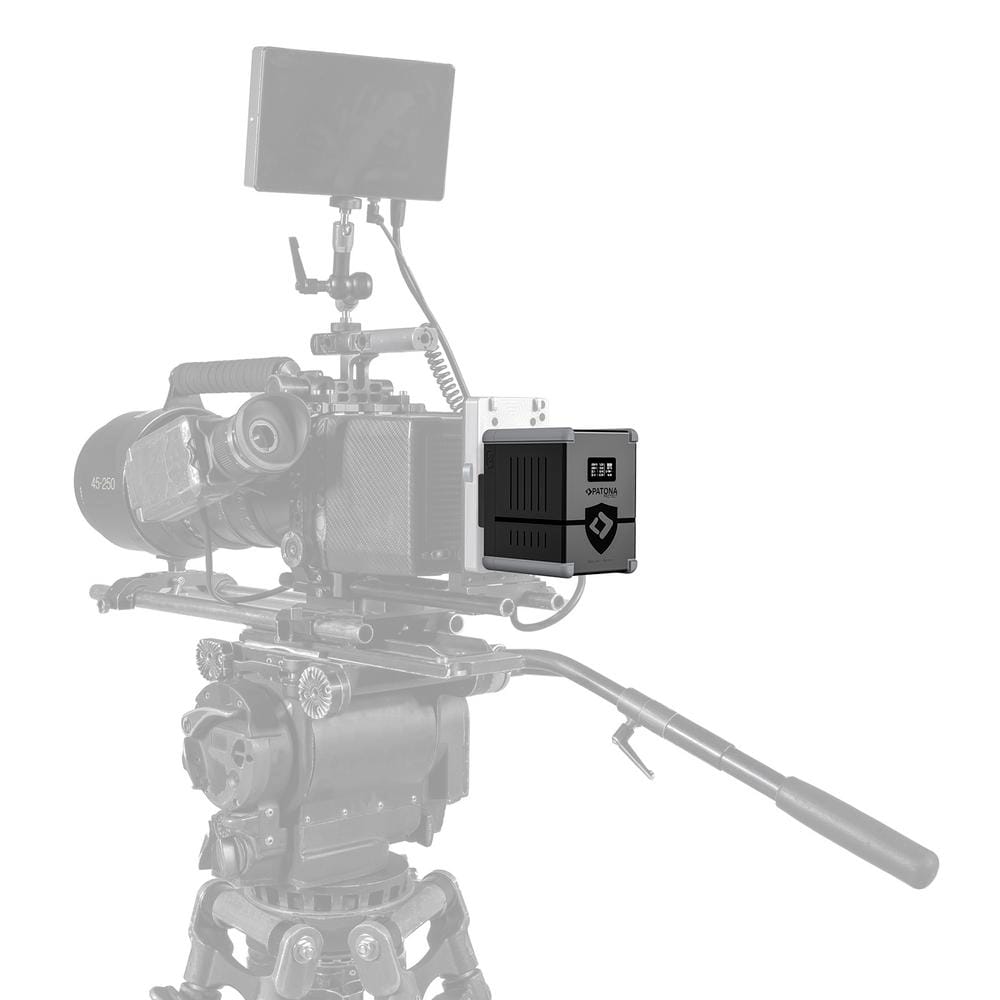 PATONA PROTECT Gold Mount Akku G200 PD100 198 Wh für DSLR‑Kameras, Camcorder, Laptop, Smartphone, LED‑Licht