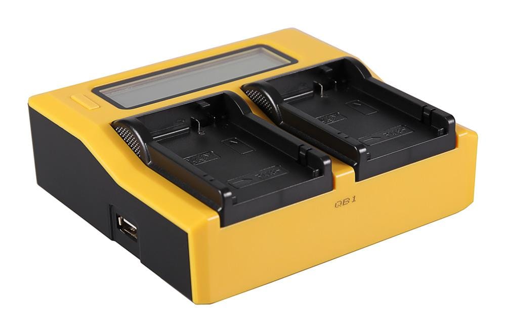 PATONA Dual LCD USB Ladegerät für Canon LPE8 LP-E8