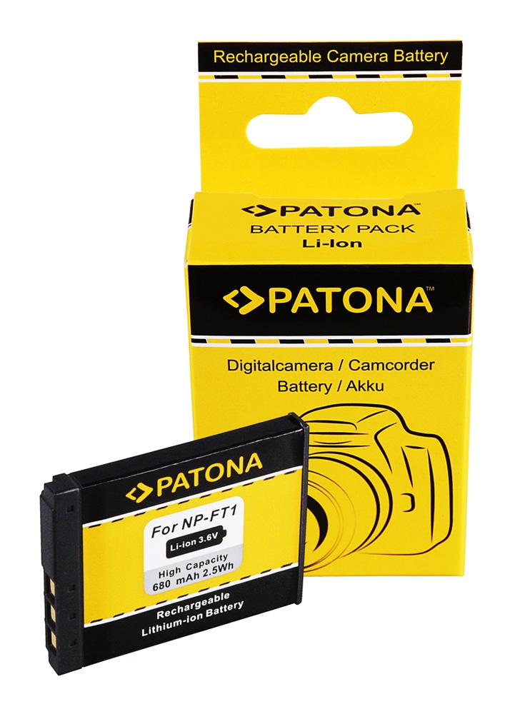 PATONA Akku für Sony CYBER-SHOT DSC T1 T3 T5 T9 T11 T33 NP-FT1