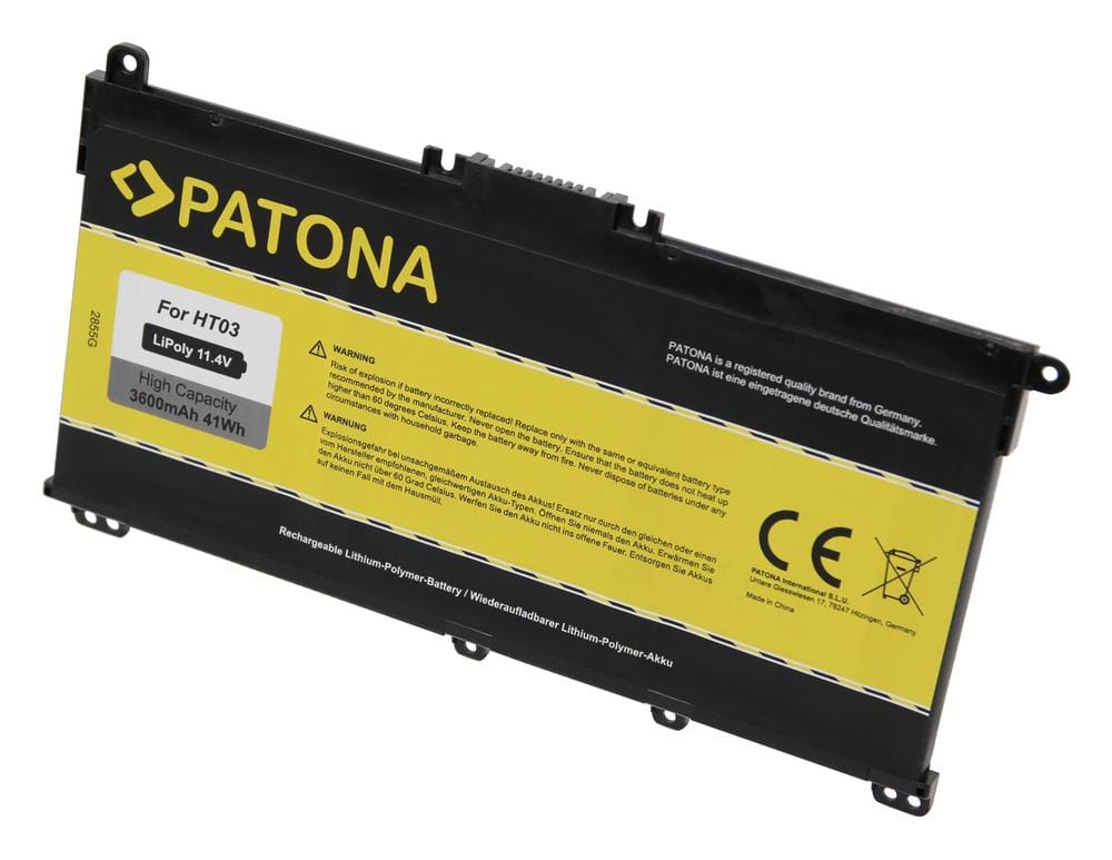 PATONA Akku für HP 15 CS HP 17 BY HP 250 G7 HP 255 G7 HT03XL L11119-855 HSTNN-LB8M L11421-422