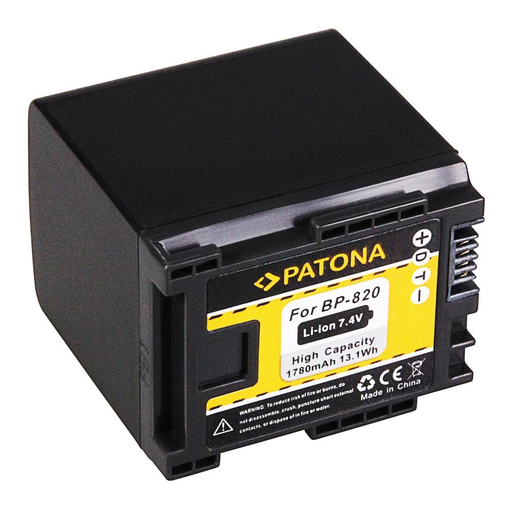PATONA Akku für Canon BP-820 Canon HF-G30 Canon XA20 Canon XA2