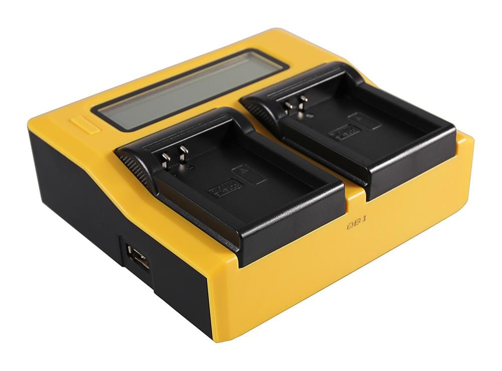 PATONA Dual LCD USB Ladegerät für Nikon EN-EL23 Coolpix p600