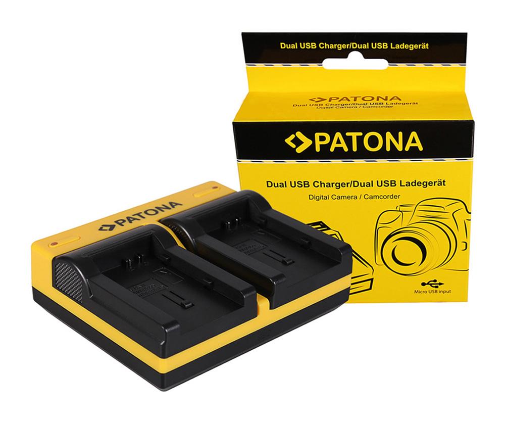 PATONA Dual Ladegerät für Canon BP-808 FSxx FS10 FS-10 FS100 FS-100 FS11 FS-11 HF inkl. Micro-USB Kabel PATONA Dual Ladegerät für Canon BP-808 FSxx FS10 FS-10 FS100 FS-100 FS11 FS-11 HF inkl. Micro-USB Kabel