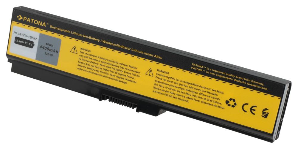 PATONA Akku für Toshiba PA3817 Satellite L700 L730 L750-1DJ L750-18R L755-14P