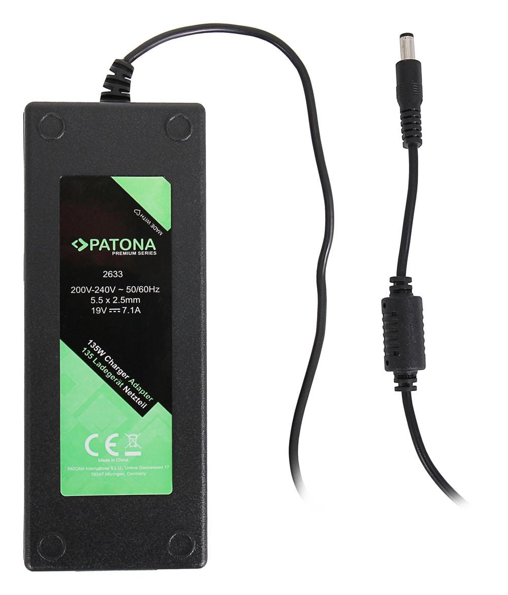 PATONA Premium Netzteil 135W 19V 7,1A 5,5 x 2,5 mm