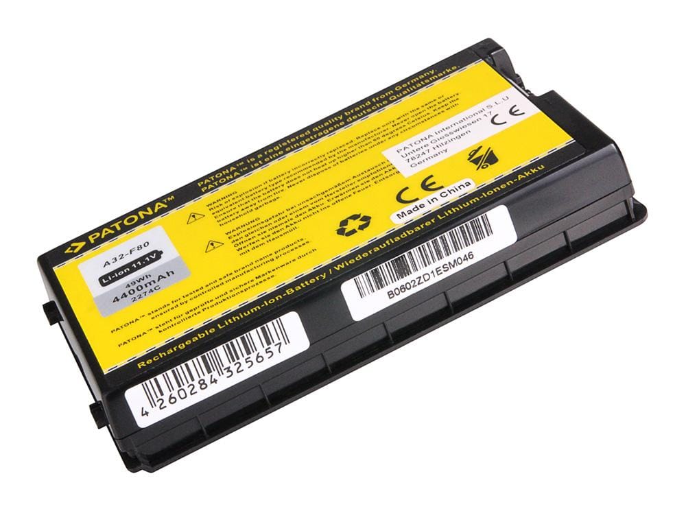 PATONA Akku für Asus A32-F80 A32-F80A A32-F80H X61 X61GX X61S X61SL X61W