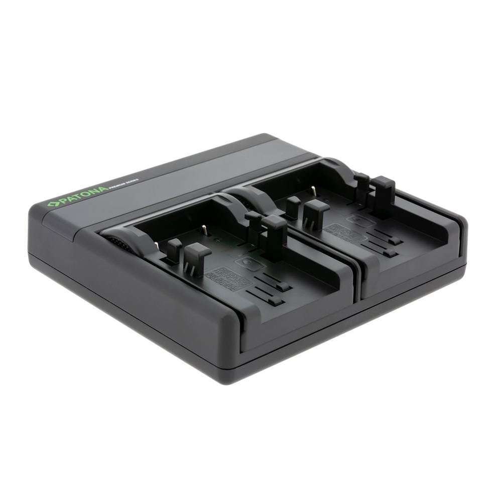 PATONA Premium Dual PD Performance Ladegerät für Canon NB-1LH inkl. USB‑C Input/Output