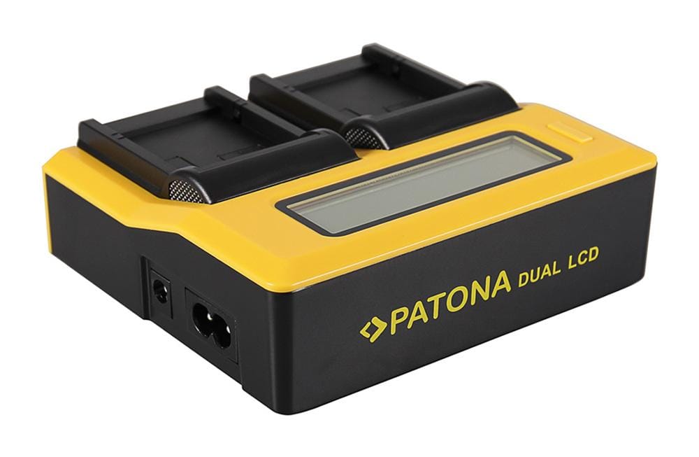 PATONA Dual LCD USB Ladegerät für Panasonic BLB13 DMWBLB13 DMW-BLB13 DMWBLB13E