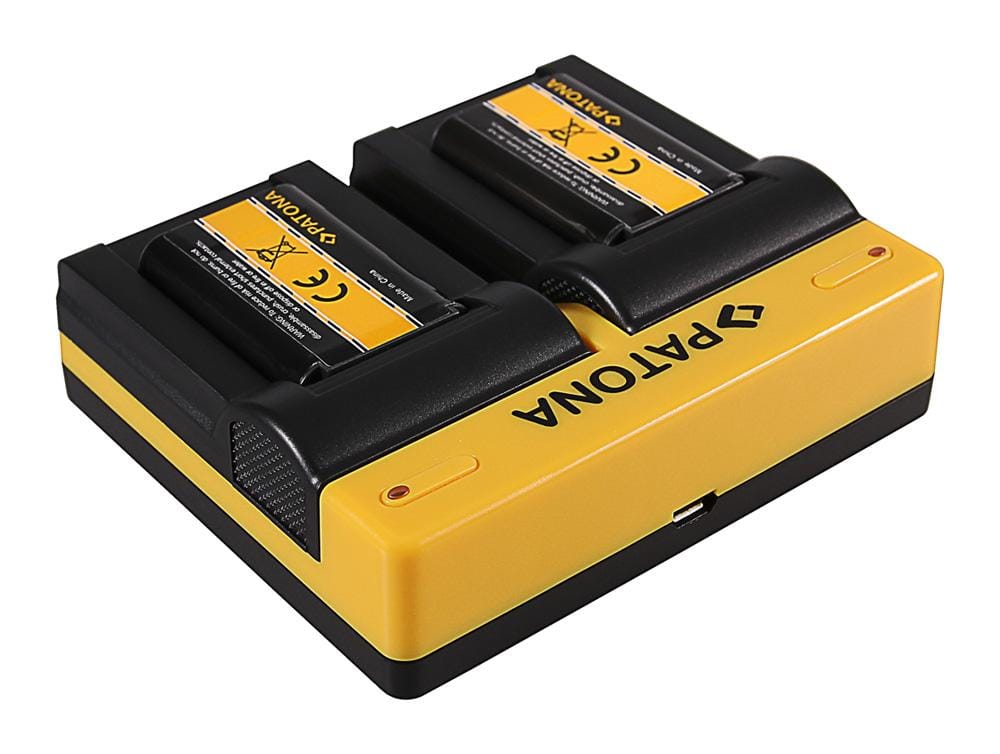 PATONA Dual Ladegerät für Sony NP-BX1 Akkus inkl. Micro-USB Kabel PATONA Dual Ladegerät für Sony NP-BX1 Akkus inkl. Micro-USB Kabel