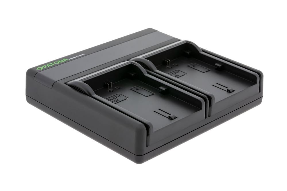 PATONA Premium Dual PD Performance Ladegerät für Canon LP-E6 inkl. USB-C input/output PATONA Premium Dual PD Performance Ladegerät für Canon LP-E6 inkl. USB-C input/output