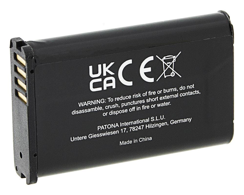 PATONA Premium Akku für Garmin Montana Virb Elite Monterra 600 650 650t