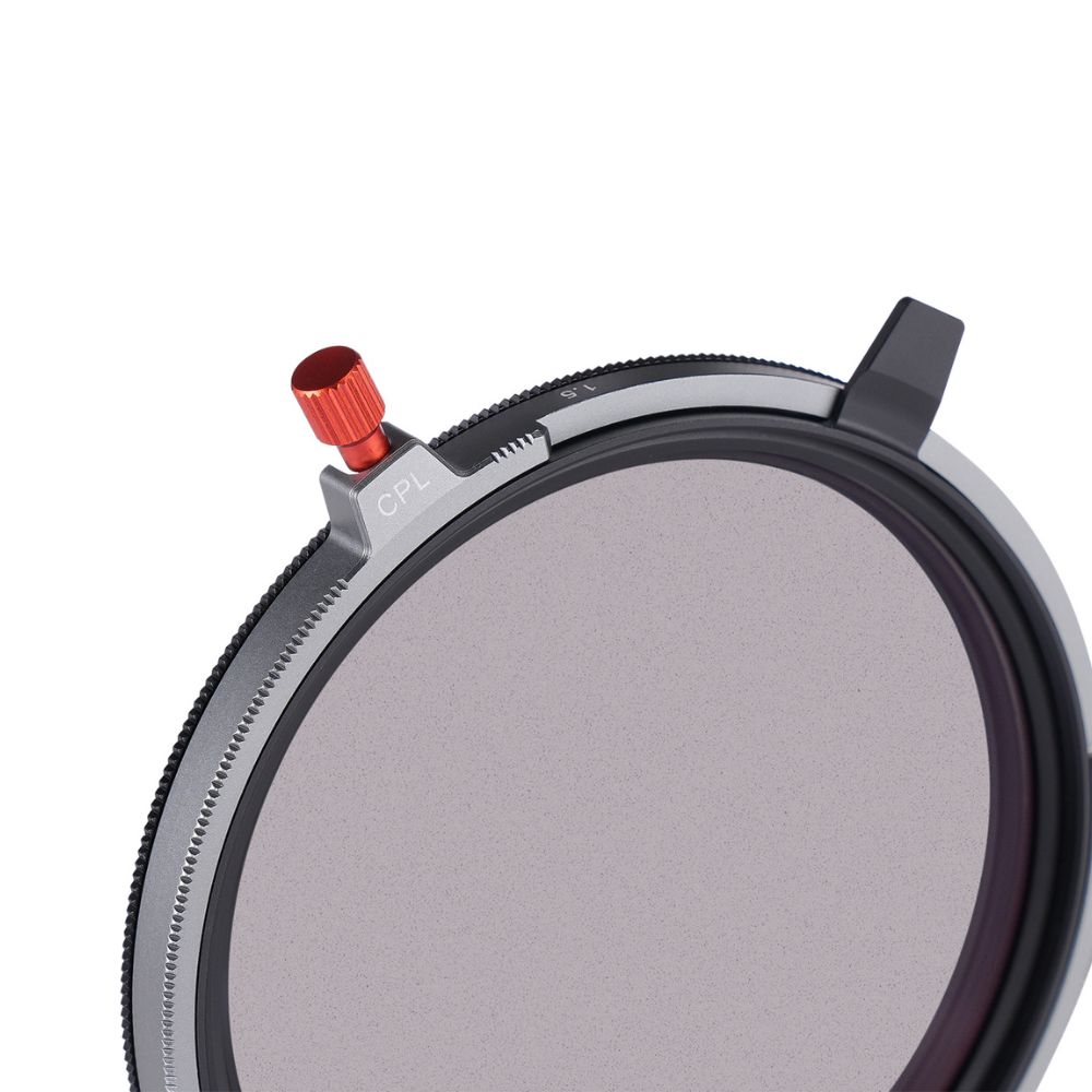 ROUND Variabler Einschraub VND mit CPL & Black Mist 1.5-8 Stops 3in1 Rundfilter inkl. Objektivdeckel