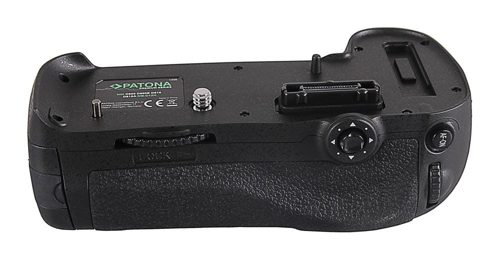 PATONA Premium Batteriegriff für Nikon D800 D800E D810 D810A MB-D12H für 1 EN-EL15 Akku inkl. IR Fernbedienung