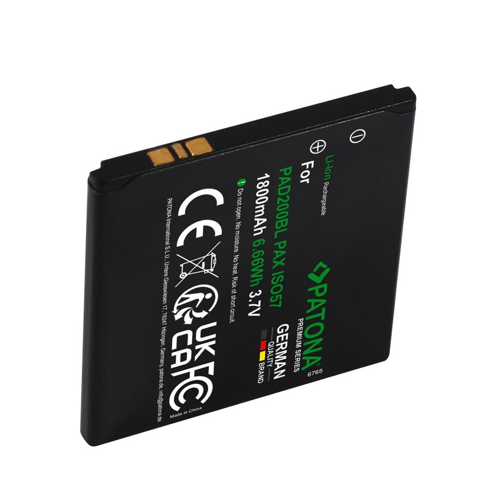 PATONA Premium Akku für PAX D200 PAD200BL PATONA Premium Akku für PAX D200 PAD200BL