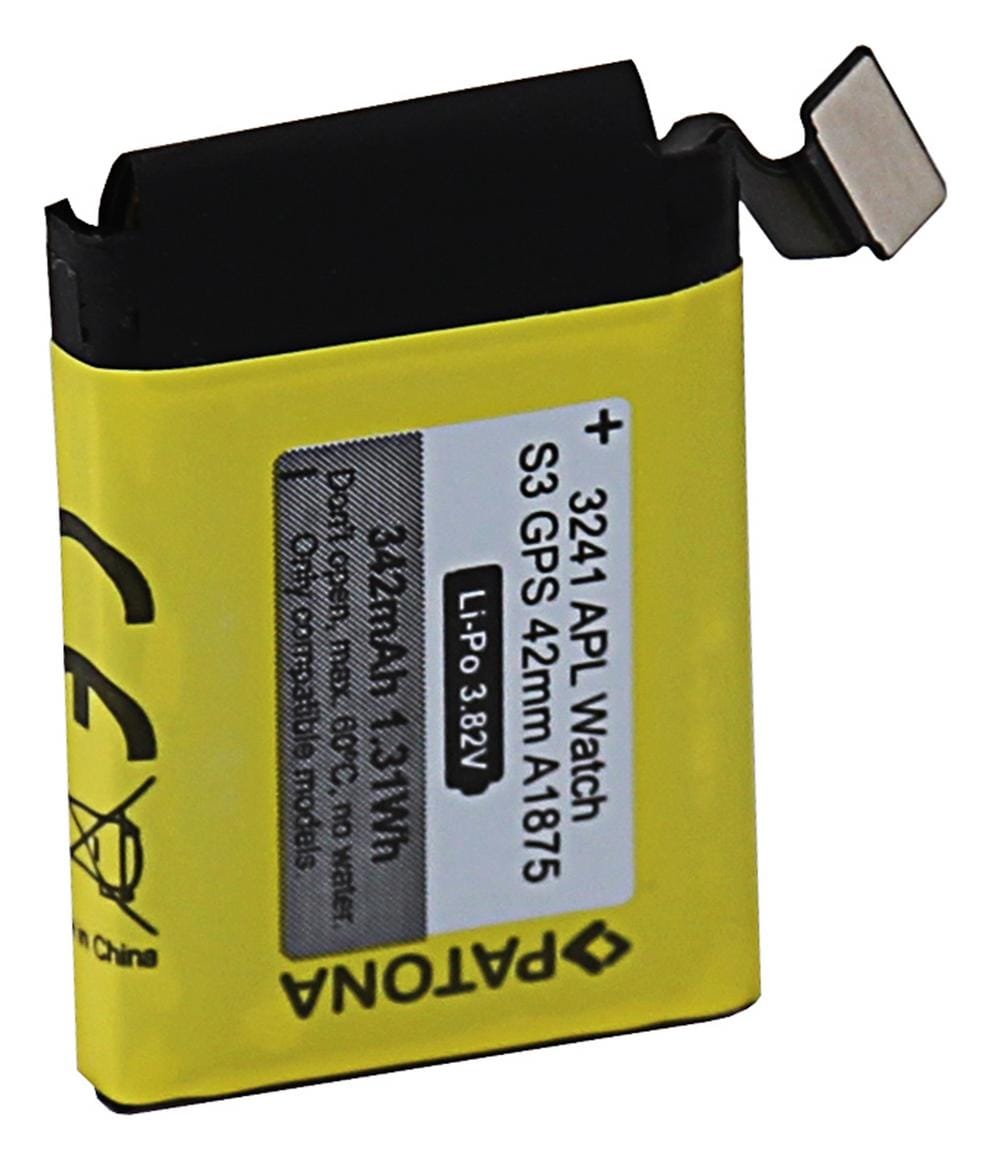 PATONA Akku für Apple Watch Serie 3 GPS 42mm A1875
