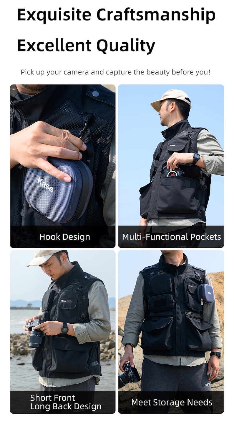 Weste für Fotografen Fotojacke Outdoor unisex Weste für Fotografen Fotojacke Outdoor unisex