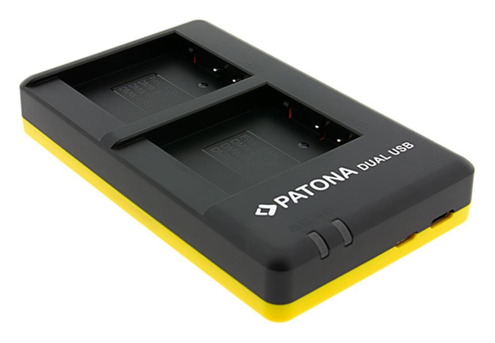 PATONA USB Dual Schnell-Ladegerät für Panasonic DMW BLG10 PATONA USB Dual Schnell-Ladegerät für Panasonic DMW BLG10