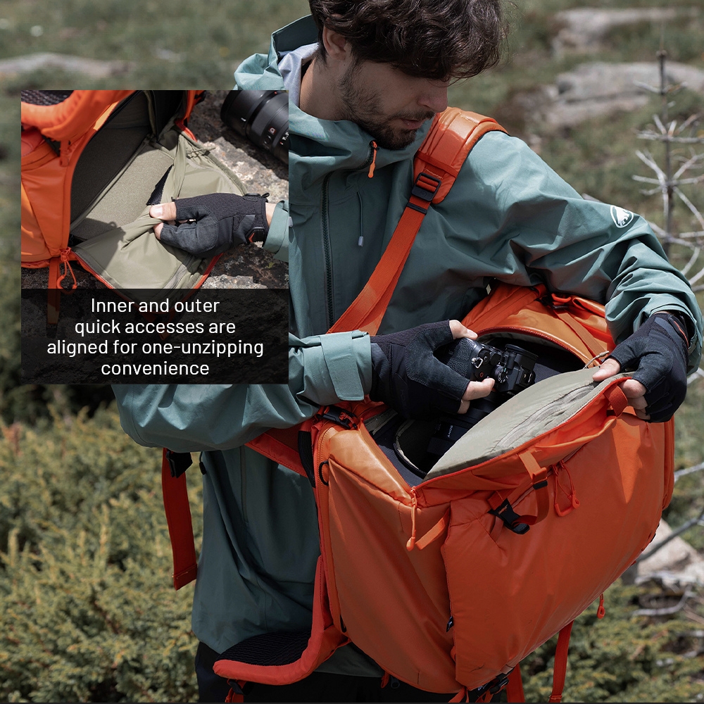 PGYTECH OnePro 40L + Kamera Insert M Flex Backpack