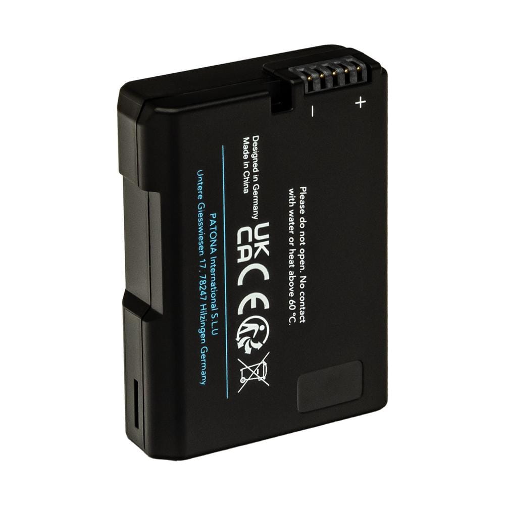 PATONA Platinum Akku mit USB-C Input für Nikon EN-EL14 D3100 D5100 P7000