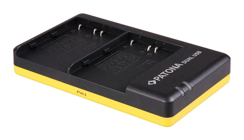 PATONA Dual Schnell-Ladegerät für Nikon EN-EL3E inkl. Micro-USB Kabel