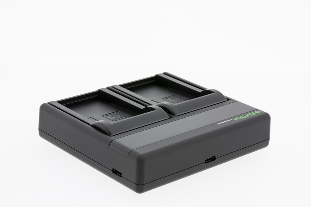 PATONA Premium Dual PD Performance Ladegerät für Olympus PS-BLS1 BLS5 inkl. USB-C input/output
