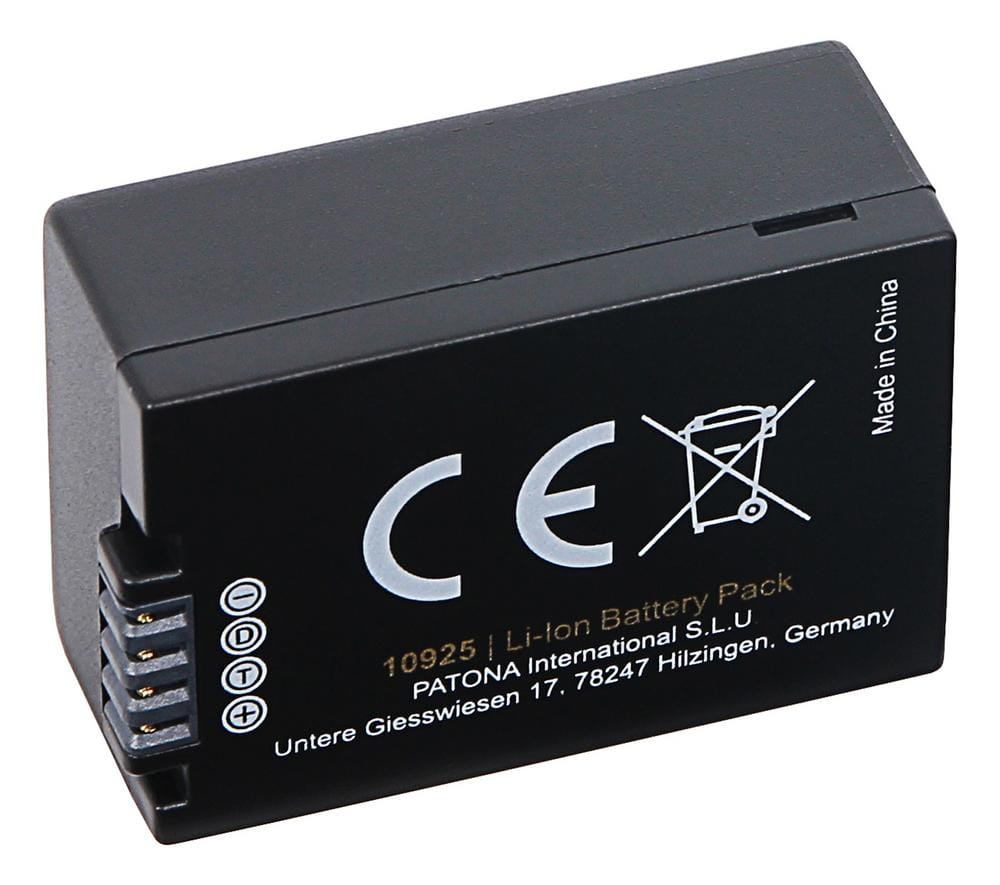 PATONA PROTECT Akku für Panasonic DMC-FZ40 FZ45 FZ48 FZ100 BMB9 PATONA PROTECT Akku für Panasonic DMC-FZ40 FZ45 FZ48 FZ100 BMB9