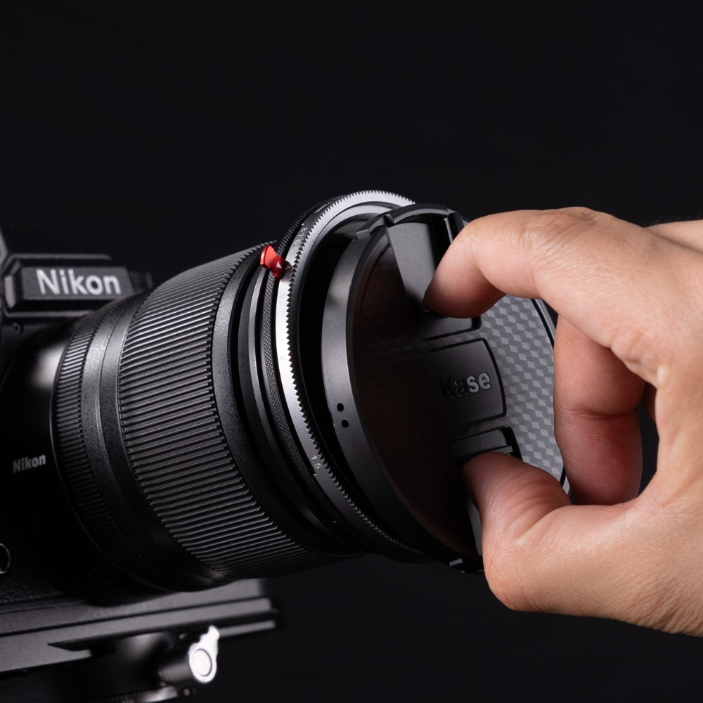 Variabler Vario ND Filter mit Polfilter 1.5-8 Stops inkl. Objektivdeckel zum einschrauben Variabler Vario ND Filter mit Polfilter 1.5-8 Stops inkl. Objektivdeckel zum einschrauben