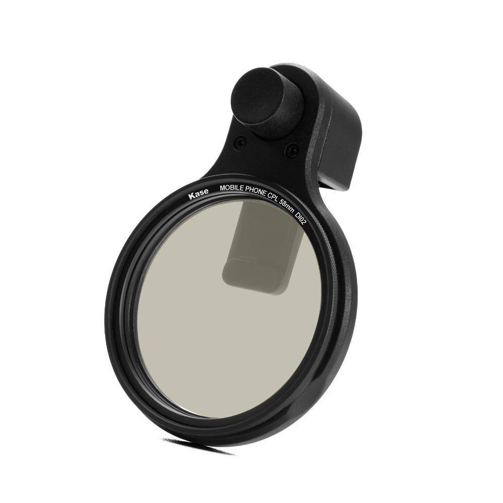 Smartphone Magnetischer Polfilter 58mm mit Magnetischem Clip Smartphone Magnetischer Polfilter 58mm mit Magnetischem Clip