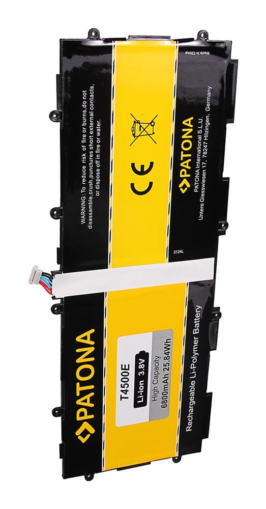 PATONA Akku für Samsung Galaxy Tab 3 10.1 Galaxy P5200 P5210 P5213 T4500E