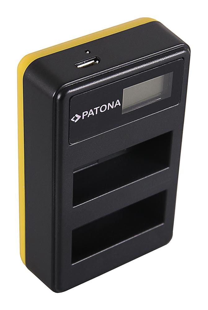 PATONA Dual LCD USB Ladegerät für Nikon EN-EL14 CoolPix D3100 D3200 D5100 D5200 P7000 P7100 P7700