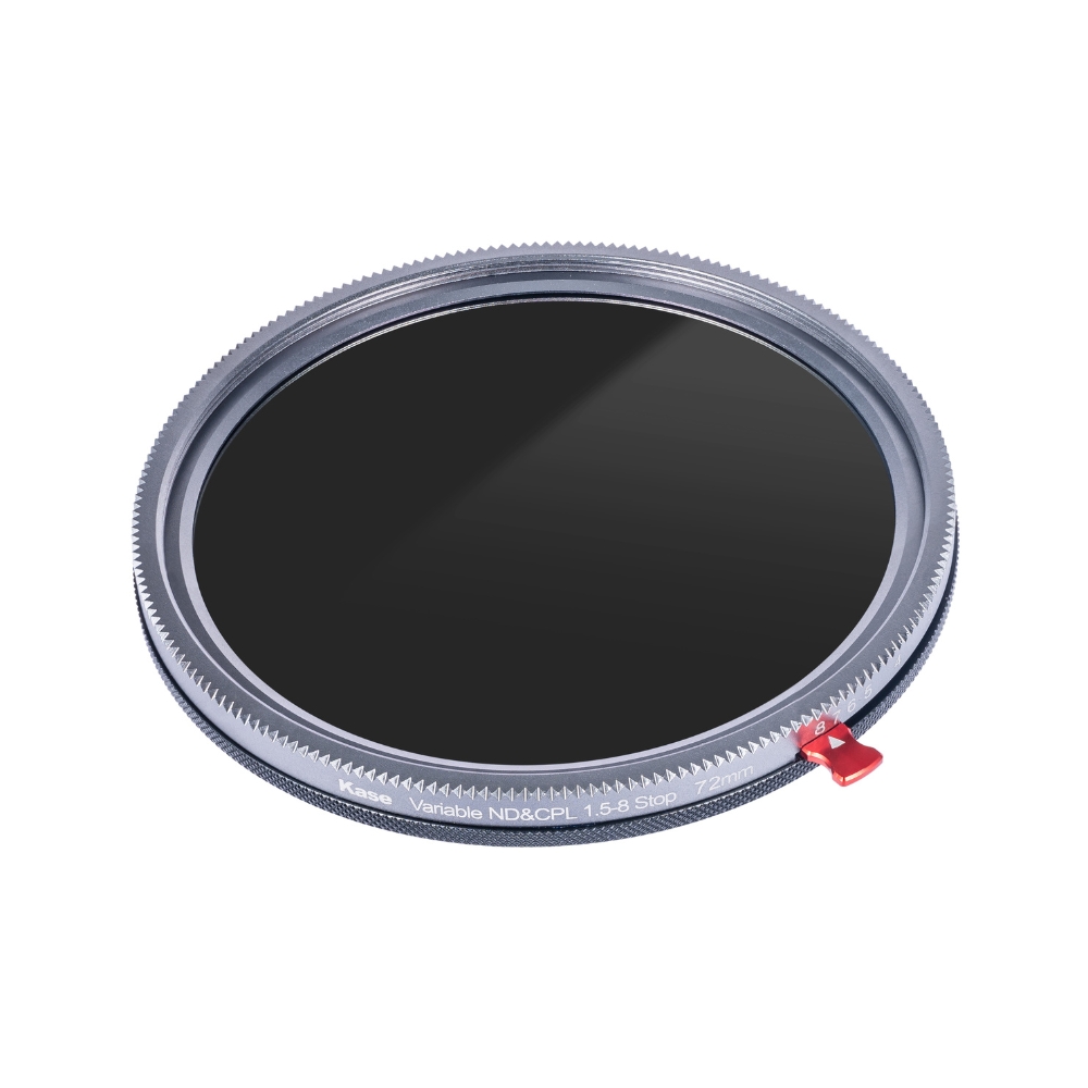ROUND variabler Einschraub VND mit CPL 1.5-8 Stops inkl. Objektivdeckel