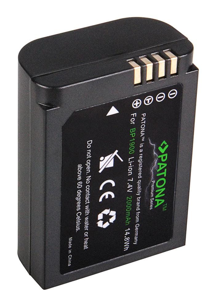 PATONA Premium Akku für Samsung NX1 NX-1 ED-BP-1900 BP-1900