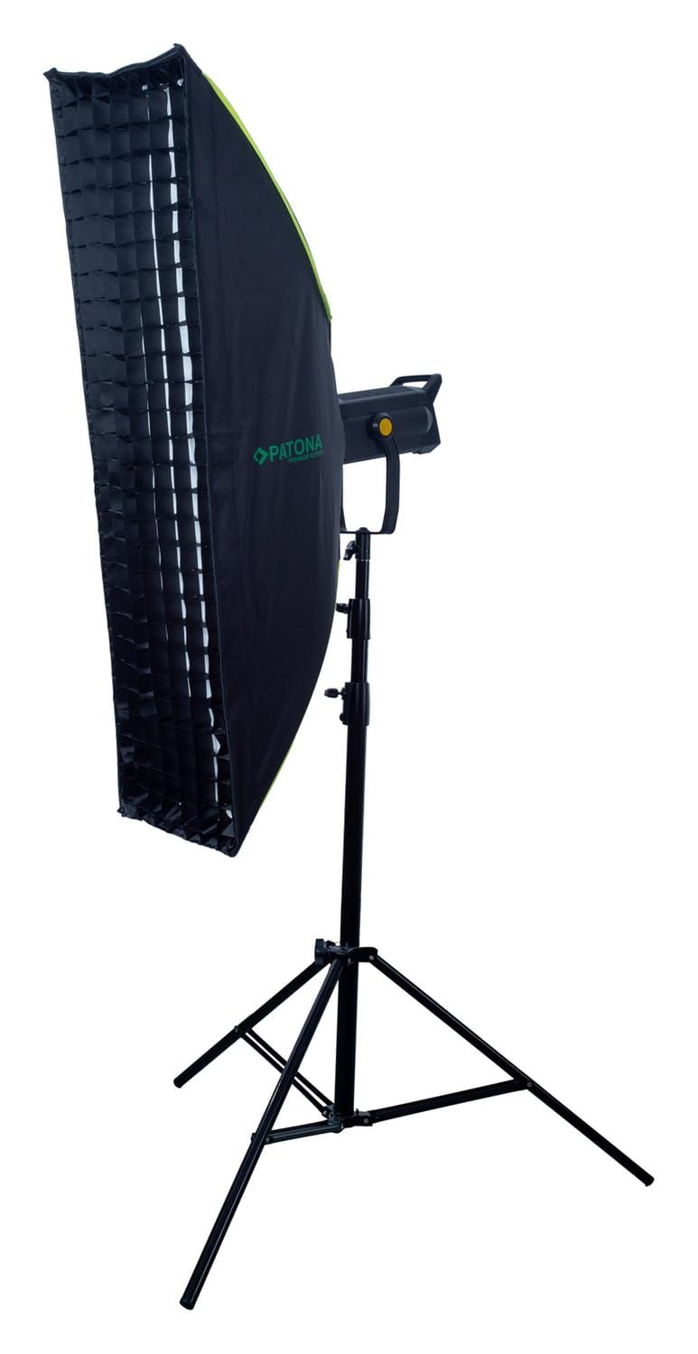 PATONA Premium Quick Set‑Up Softbox 30 x 120 cm PT30120 inkl. Tragetasche PATONA Premium Quick Set‑Up Softbox 30 x 120 cm PT30120 inkl. Tragetasche