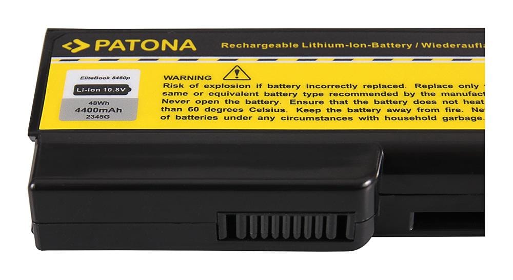 PATONA Akku für HP 8460p 8460w 8470p 8560p 6360b 6460b 6465b 6560b 6565b