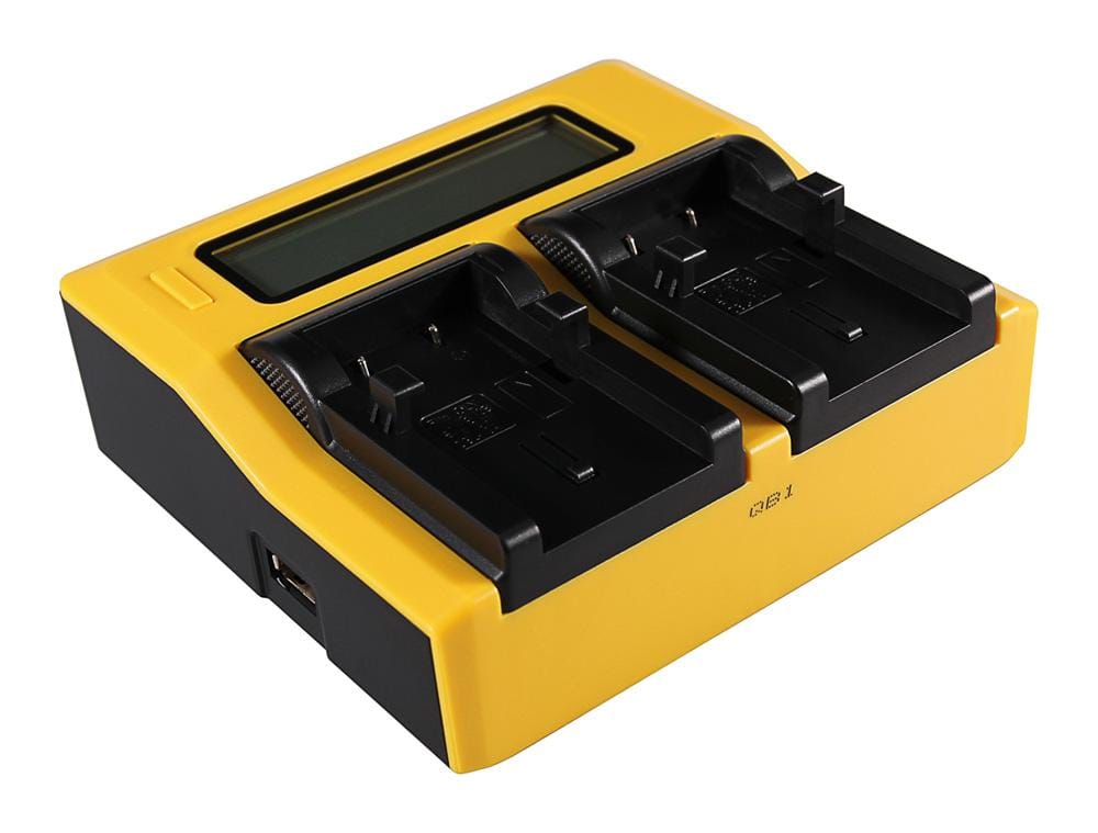 PATONA Dual LCD USB Ladegerät für Olympus Li-10B Camedia C50 Zoom C5000 Zoom C60 Zoom C760 Ultra