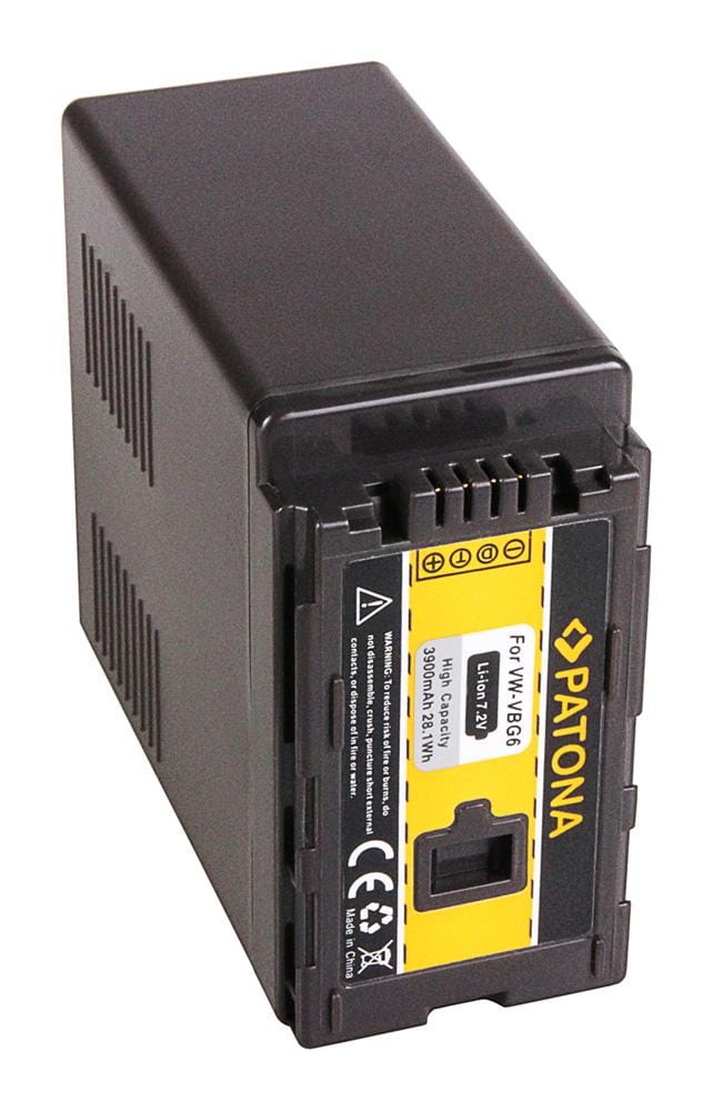 PATONA Akku für Panasonic VW-VBG6 AG-HCM41 AG-HCM41EU AG-HMC70 AG-HMC71