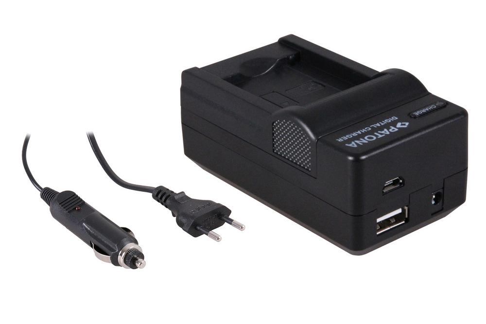 PATONA 4in1 Ladegerät für Panasonic DMW-BCL7E SZ9 SZ3 XS1 FS50 BCL7