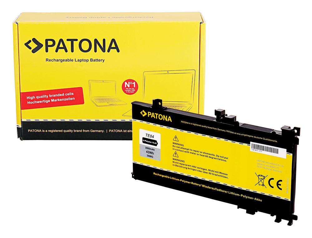 PATONA Akku für HP TPN-Q173 TE04XL TE04 HSTNN-DB7T 905175-2C1 905175-271 905277-855 844203-855