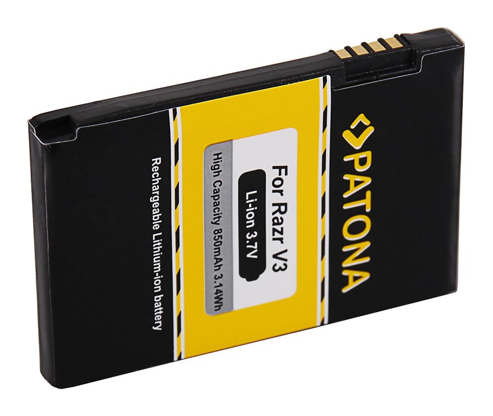 PATONA Akku für Motorola Razr V3 Lifestyle 285 Pebl U6 Prolife PATONA Akku für Motorola Razr V3 Lifestyle 285 Pebl U6 Prolife