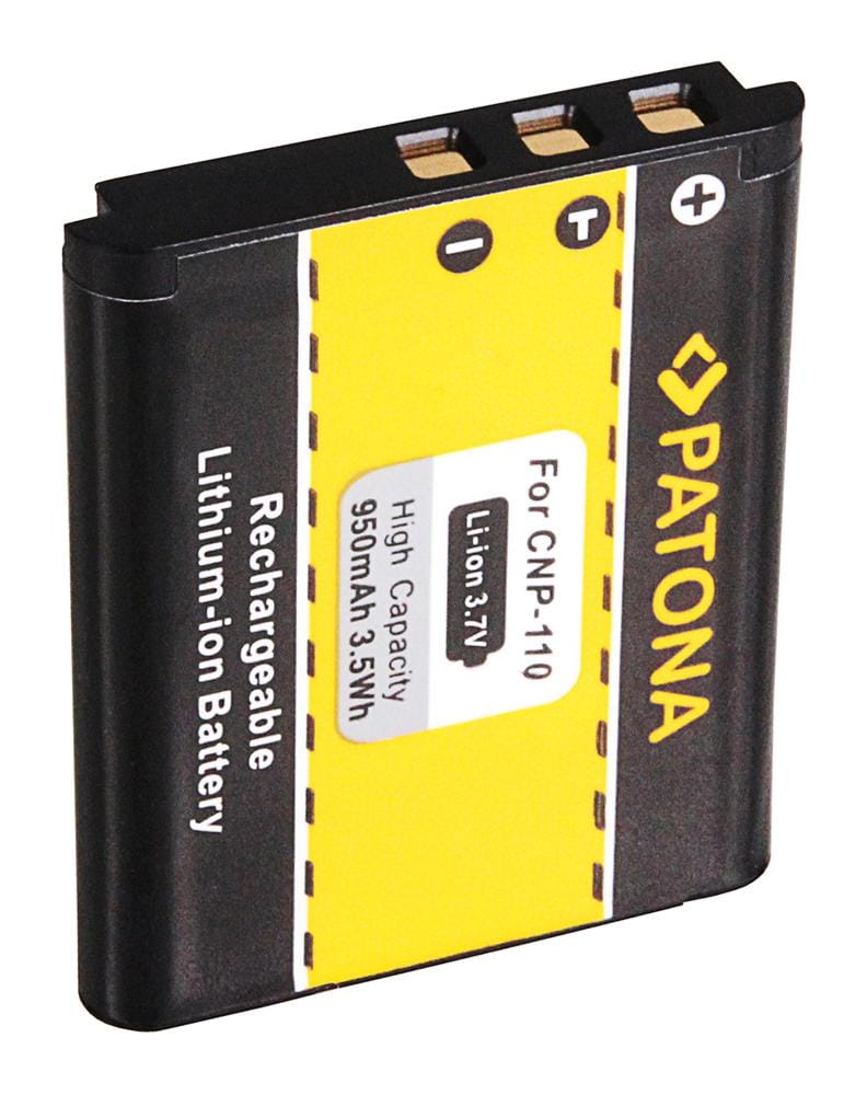 PATONA Akku für Casio NP110 Casio Exilim EX-Z2000 EX-Z2300 EX-Z3000